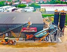 Fabo TURBOMIX-100 Mobile Concrete Batching Plant