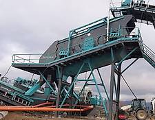 Constmach vibrating screen 2.4 x 7 meters VIBRATING SCREEN – 300 TPH CAPACITY