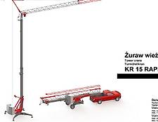 XZ tower crane KR 15 RAPID