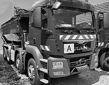 MAN dump truck TGS 35.460 – 8 x 4