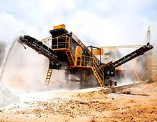 Fabo MCK-90 MOBILE CRUSHING & SCREENING PLANT FOR BASALT