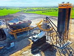 Fabo COMPACT-120 CONCRETE PLANT | CONVEYOR TYPE